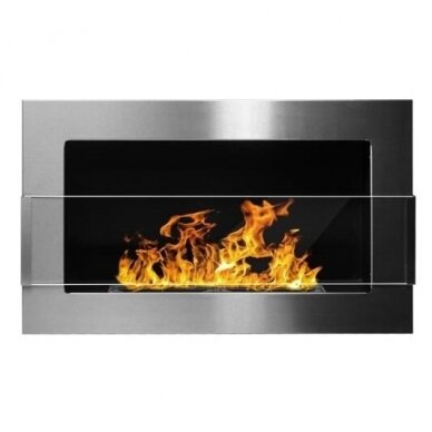 BIOHEAT 650x400 TUV INOX biokamin seinale-sisseehitatav 4