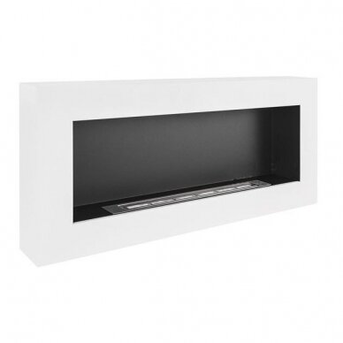 BIOHEAT 900x400 BOX TUV WHITE bioethanol fireplace wall-mounted 2