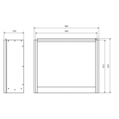 AFLAMO BIO 40 bioethanol fireplace insert 4