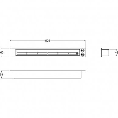 AFLAMO BURNER 53 bioethanol fireplace insert 3