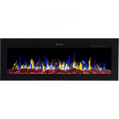 AFLAMO DIAMOND 115 electric fireplace wall-mounted-insert 12