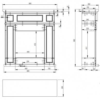 AFLAMO FARO elektrikamin 3