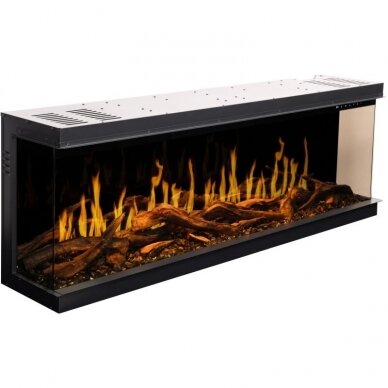 AFLAMO GOLD 132 electric fireplace wall-mounted-insert 1