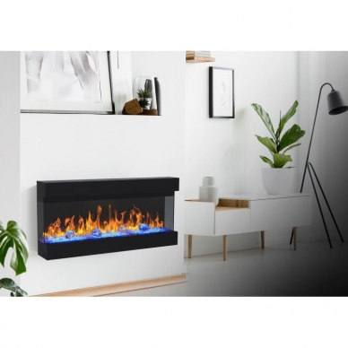 AFLAMO IMPERIAL 72 electric fireplace wall-mounted/insert 9