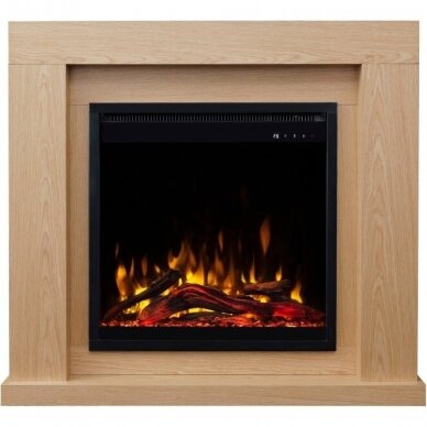 AFLAMO JOLO OAK free standing electric fireplace 12