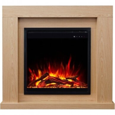 AFLAMO JOLO OAK free standing electric fireplace 13