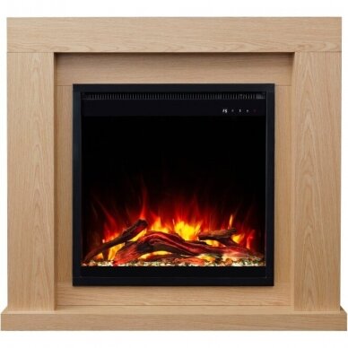 AFLAMO JOLO OAK free standing electric fireplace 15