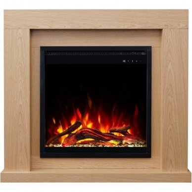 AFLAMO JOLO OAK free standing electric fireplace