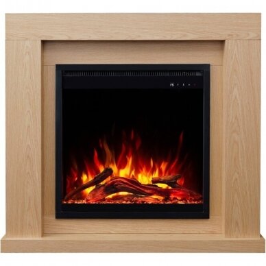 AFLAMO JOLO OAK free standing electric fireplace 4