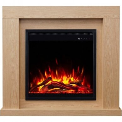 AFLAMO JOLO OAK free standing electric fireplace 5