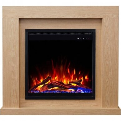 AFLAMO JOLO OAK free standing electric fireplace 7