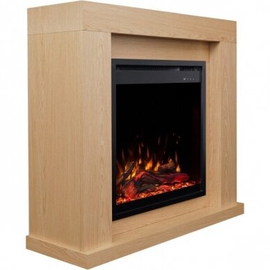 AFLAMO JOLO OAK free standing electric fireplace 6