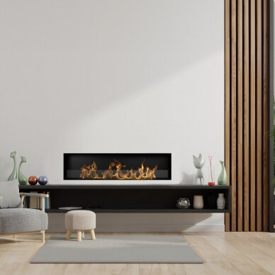 AFLAMO JUNO 1700x300 bioethanol built-in fireplace 3