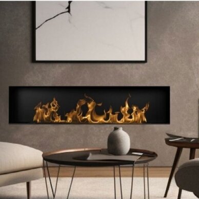 AFLAMO JUNO 1700x300 bioethanol built-in fireplace