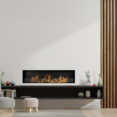 AFLAMO JUNO 550x300 bioethanol built-in fireplace 3