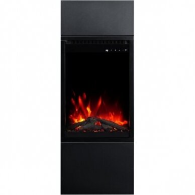 AFLAMO MILOS 40 BLACK free standing electric fireplace 12