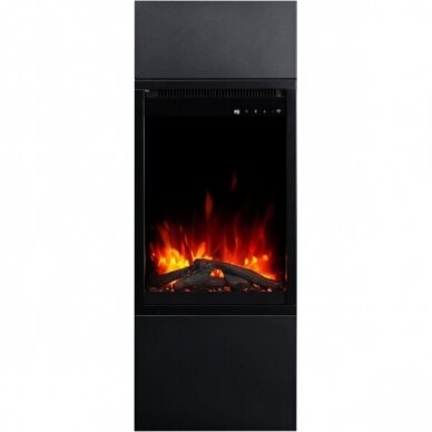 AFLAMO MILOS 40 BLACK free standing electric fireplace 13