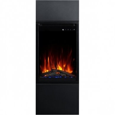 AFLAMO MILOS 40 BLACK free standing electric fireplace 14