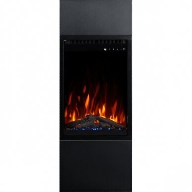 AFLAMO MILOS 40 BLACK free standing electric fireplace 3