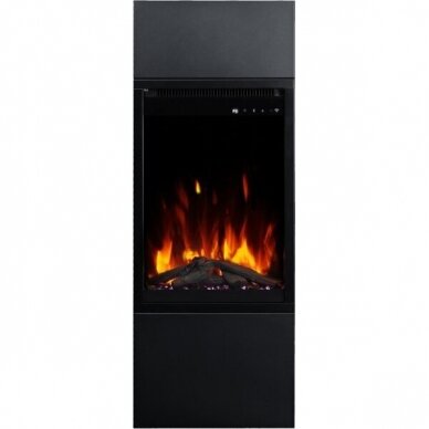 AFLAMO MILOS 40 BLACK free standing electric fireplace 5