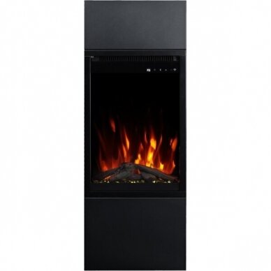 AFLAMO MILOS 40 BLACK free standing electric fireplace 7