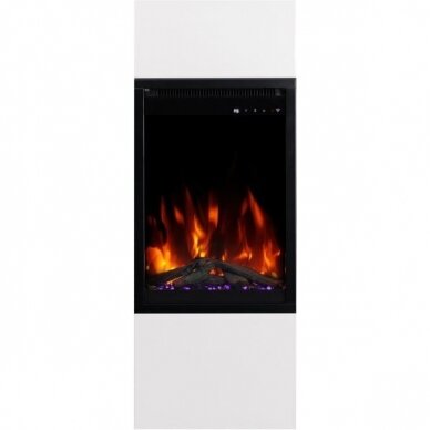 AFLAMO MILOS 40 WHITE free standing electric fireplace