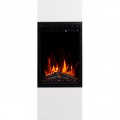 AFLAMO MILOS 40 WHITE free standing electric fireplace 12