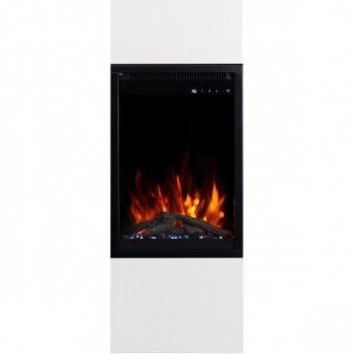 AFLAMO MILOS 40 WHITE free standing electric fireplace 13