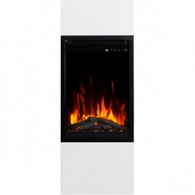 AFLAMO MILOS 40 WHITE free standing electric fireplace 14