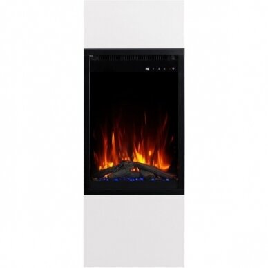 AFLAMO MILOS 40 WHITE free standing electric fireplace 4