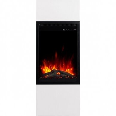 AFLAMO MILOS 40 WHITE free standing electric fireplace 5