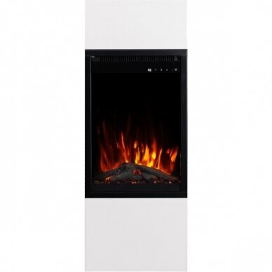 AFLAMO MILOS 40 WHITE free standing electric fireplace 7