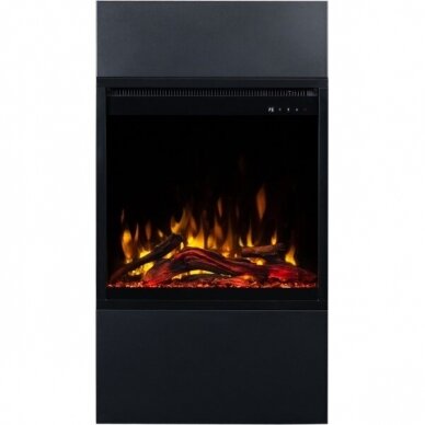 AFLAMO MILOS 60 BLACK free standing electric fireplace 10