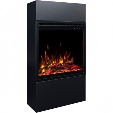 AFLAMO MILOS 60 BLACK free standing electric fireplace 11