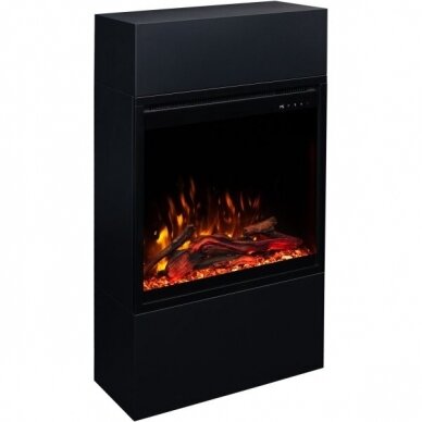 AFLAMO MILOS 60 BLACK free standing electric fireplace 12