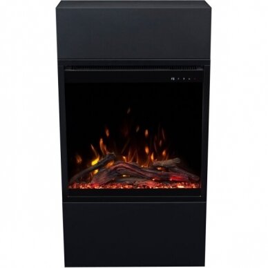 AFLAMO MILOS 60 BLACK free standing electric fireplace 15