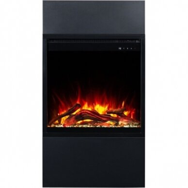 AFLAMO MILOS 60 BLACK free standing electric fireplace 3