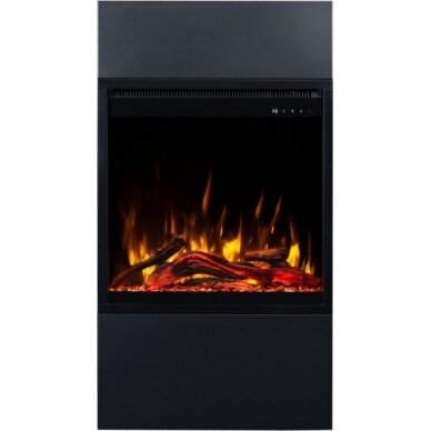 AFLAMO MILOS 60 BLACK free standing electric fireplace