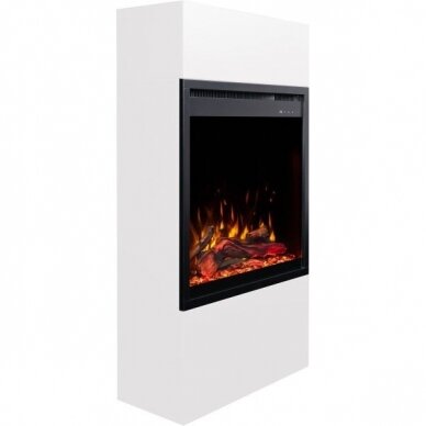 AFLAMO MILOS 60 WHITE free standing electric fireplace 18