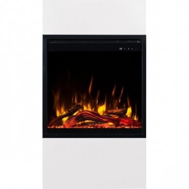 AFLAMO MILOS 60 WHITE free standing electric fireplace 8