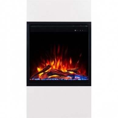 AFLAMO MILOS 60 WHITE free standing electric fireplace 13