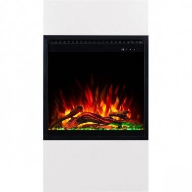 AFLAMO MILOS 60 WHITE free standing electric fireplace 14