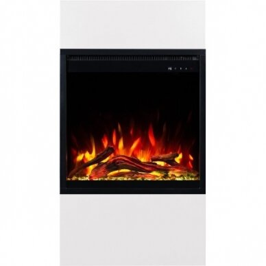 AFLAMO MILOS 60 WHITE free standing electric fireplace 15