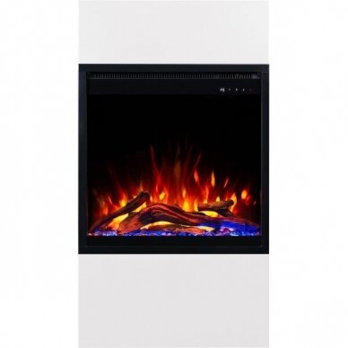 AFLAMO MILOS 60 WHITE free standing electric fireplace 16