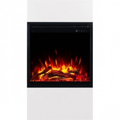 AFLAMO MILOS 60 WHITE free standing electric fireplace 17