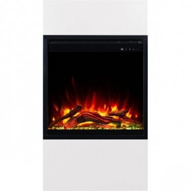 AFLAMO MILOS 60 WHITE free standing electric fireplace 5