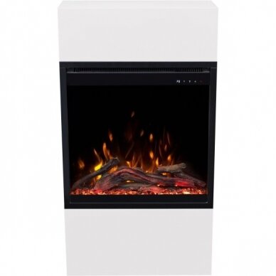 AFLAMO MILOS 60 WHITE free standing electric fireplace 7