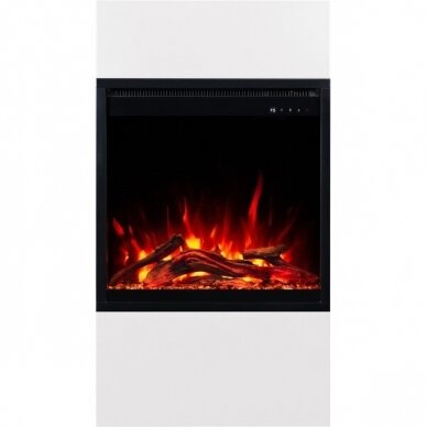 AFLAMO MILOS 60 WHITE free standing electric fireplace