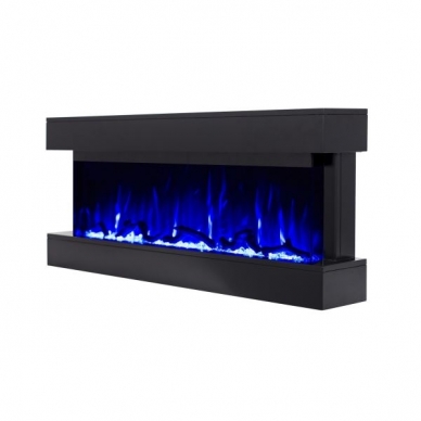 AFLAMO MODENA BLACK electric fireplace wall-mounted 8