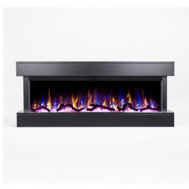 AFLAMO MODENA BLACK electric fireplace wall-mounted 15